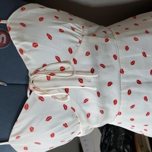 ❤NWOT Le Lis Satin Sundress sz M